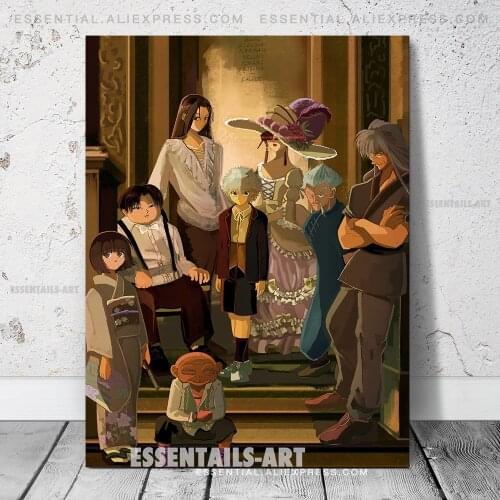Zoldyck Family HxH Anime Canvas Wall Art Painting Poster Home Decor Bedroom Study Living Room Pictures Decoration Prints