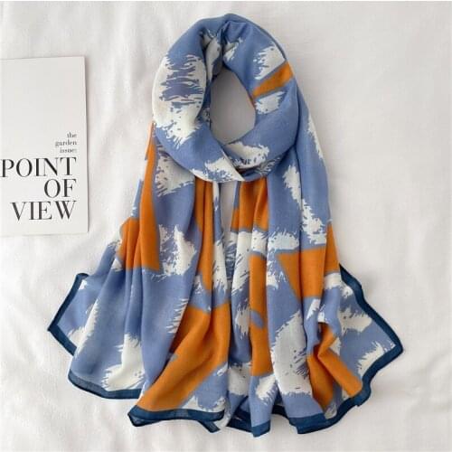 Luxury Hijab New Beach Shawls Women Cotton Scarf Scarves Head Wraps Winter Headscarf Neckerchief Female Pashmina Bufanda Foulard