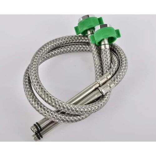 60/80cm Stainless Steel a piar of water inlet hoses, Bathroom/toilet plumbing hose, Cold and hot water inlet pipe, Free Shipping