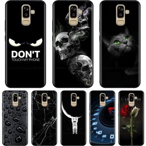 For Samsung Galaxy J6 J4 Plus J8 Silicone Case for Samsung J6+ J4+ J6Plus Case Phone Cover For Samsung J8 2018 J810F/DS Bumper