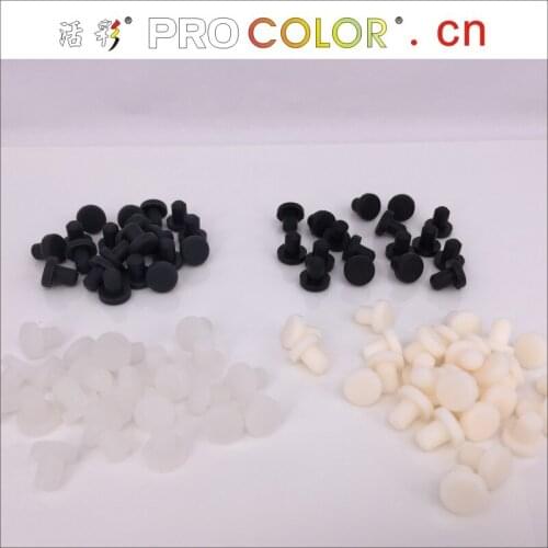 T Type solid Round Silicone Rubber Stopper tube hole plug for 3/16" 4.6 4.7 4.8 4.9 5 mm 5mm seal hole 13/64" 5.16 Diameter