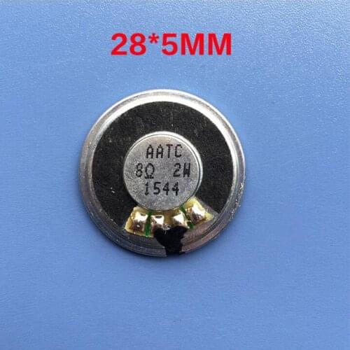 AATC4 28*4MM 8ohm 2W waterproof ultrathin speaker horn