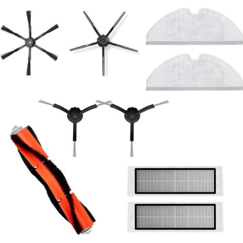 Vacuum Cleaner Parts for Roborock LDS Version Sweeping Robot Washable Accessories Kits Main Brush Brush Hepa Filter Mop Wipes