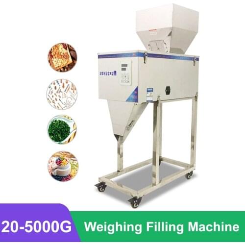 110/220V Filling Machine 20-5000G Filler Automatic For Granular Powder Rice Cereal Nuts Grain Mixing Weighing Packaging