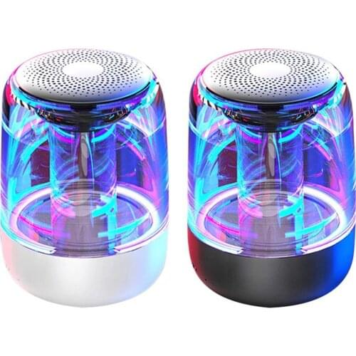 C7 alarm clock wireless Bluetooth speaker with LED colorful lights bestseller Bluetooth speaker new Portable bluetooth speaker