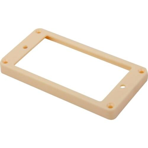 Beige Bridge Pickup Mounting Ring Slanted for Electric Guitar