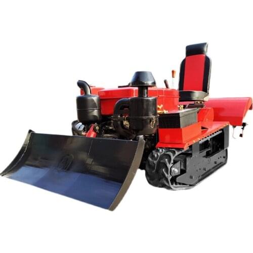 Diesel Engine Rotary Tiller 35HP Mini Tractor Trencher Garden Orchard Cultivator