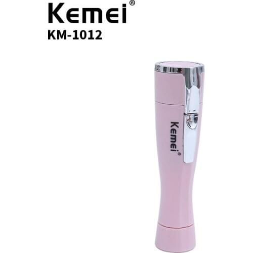 Kemei Mini Portable Ladies Two Blade Replacement Shaving Razor Trimmer Ladies Daily Necessities Travel Essential KM-1012