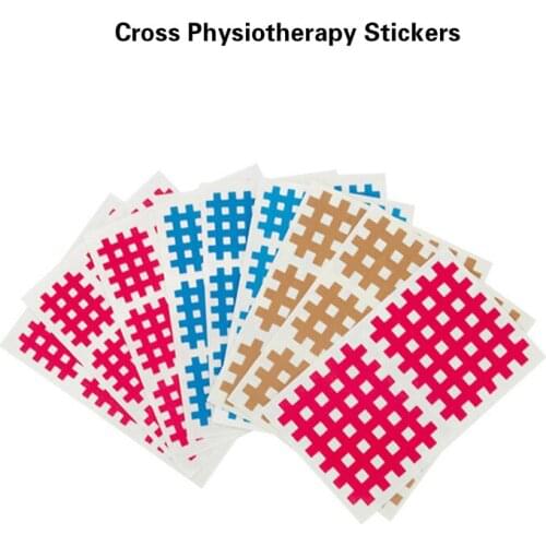 Healthcare Spiral Cross Kinesiology Tape Physical Therapy Cross Tape for Pain Relief Therapy Trigger Points Acupuncture Points