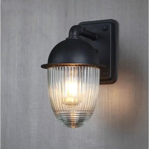 Balcony villa garden Outdoor lighting Waterproof porch lights Patio Exterior Wall light Retro Antirust Outdoor Wall Lamp sconce