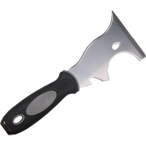 Stainless Steel Paint Putty Scraper Tool Caulk Removal Tool Paint Can Opener Paint Remover Scraper