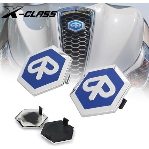 Motorcycle Front Badge Fairing Badge Plate Tablet Logo Square Accessories for PIAGGIO MEDLEY 125 150 BYQ125T-3E FLY 125 150 RA1
