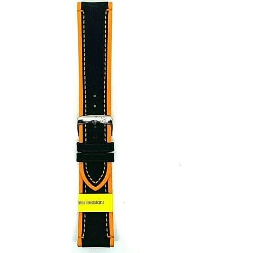 Morellato watch band Curling Water Resistant In Lorica handle 22 Black