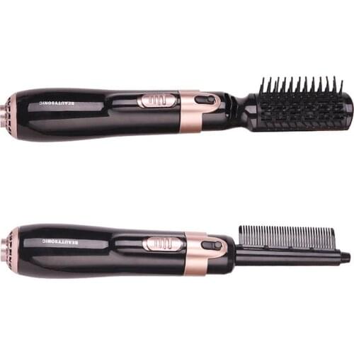 4 In 1 Hair Curling Iron Multifunctional Hair Dryer Styling Tools Straight Comb Hair Styler Brush Roller Waver