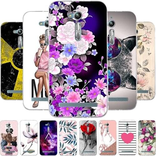 A Silicone Case For Asus Zenfone Go ZB500KL ZB500KG Soft TPU Case for zenfone Go Cover Phone Coque For Asus Zenfone Go ZB500kl