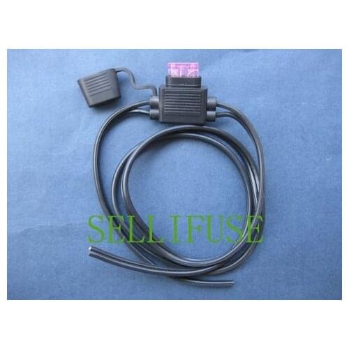 SL-709JE (SPT-2 18AWG) In-Line Blade Fuse Holder/ Splash-Waterproof Auto Fuse Holder for ATO Style Blade Fuse Rohs