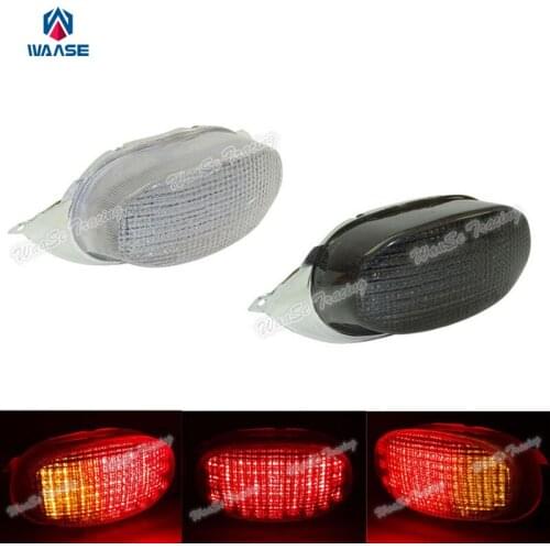 Waase GSXR 600 EMARK Rear Taillight Tail Brake Turn Signals Integrated Led Light For SUZUKI GSXR600 1997 1998 1999 2000