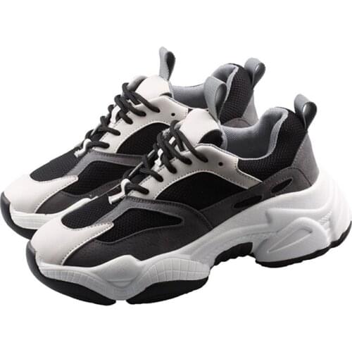 Black casual shoes ladies autumn and winter Super Fire 2020 new panda wild net red thick bottom autumn ins Torre shoes tide