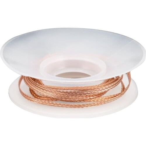 2 mm Width 0.75M Length Desoldering Braid Welding Solder Remover Wick Wire Lead Cord Flux BGA Repair Tool