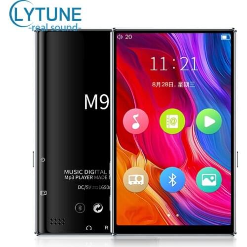 4.0 inch Bluetooth-compatible 5.0 Lossless MP3 Player Portable Audio Walkman with FM Recorder Music MP4 Mp5 Player Screen