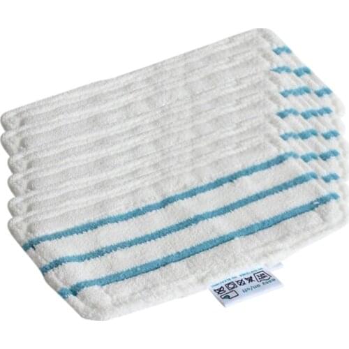 6Pcs Mop Pads for Black & Decker Steam Mop FSM1610 FSM1630 Washable and Reusable Replacement Mopping Cloth