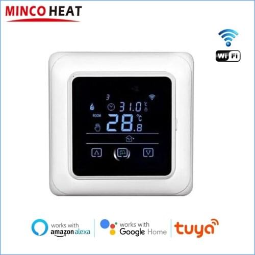 Smart Touch Screen Wireless Temperature Controller Electric Room WiFi Thermostat 110V 220V