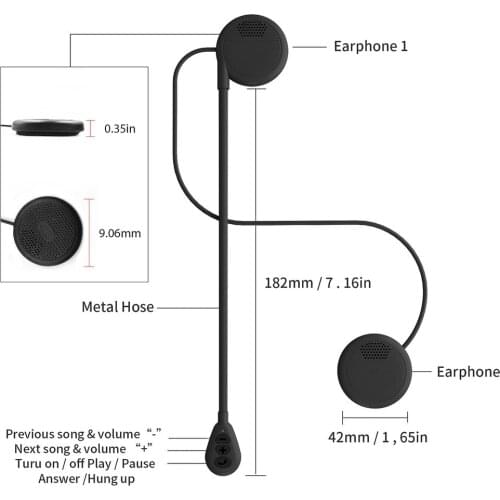 VR robot Bluetooth-compatible 5.0 Moto Helmet Headset Wireless Handsfree Stereo Earphone Motorcycle Helmet MP3 Speaker
