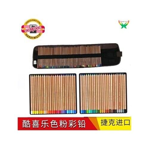 Czech cool joy pastel lead 48 color iron box/pen curtain color chalk 24 color pencils color lead brush for beginners color pen