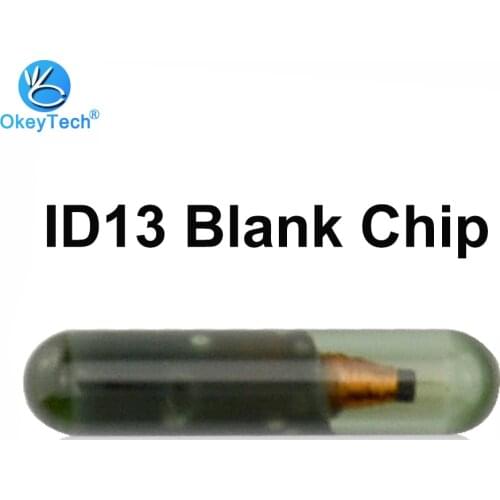 OkeyTech Transponder Car Key Chip ID13 Blank Glass Chips For Audi Fiat Honda Lancia Saab VW Kia Skoda Porsche Peugeot for CN900