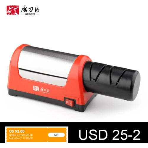 TAIDEA Professional Electric Knife Sharpener Diamond Sharpening stone Knife Home Kitchen Knife Machines T1031D 18watt GRINDER