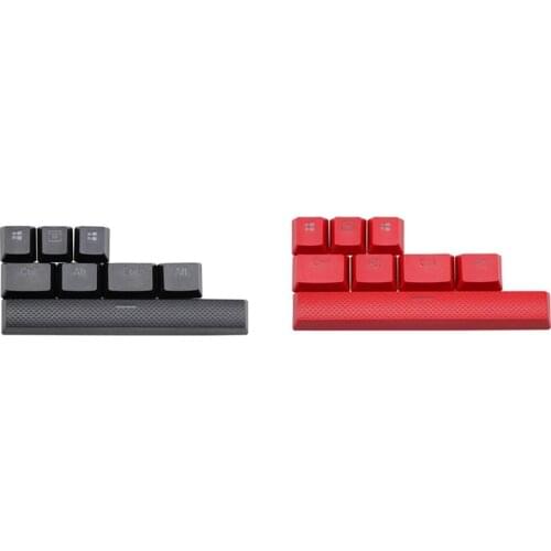 PBT Keycaps for Corsair K65 K70 K95 for Logitech G710+ Mechanical Gaming Keyboard, Backlit Key Caps for Cherry MX