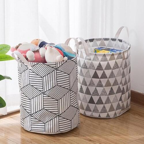 Box For Linen In The Bathroom Large Capacity Foldable Clothing Holder Laundry Basket Storage Bag OrganizerStorage Bag Organizer