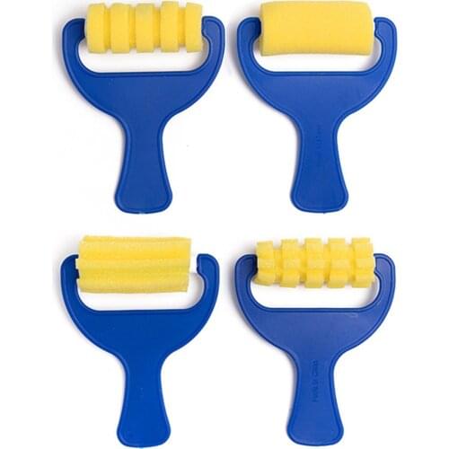 Paint Set for Kids, 36pcs Early Learning Kids Painting Set Sponge Brushes