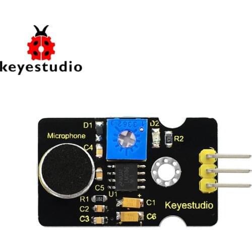 New Keyestudio Analog Sound Noise Microphone Sensor Detection Module for Arduino