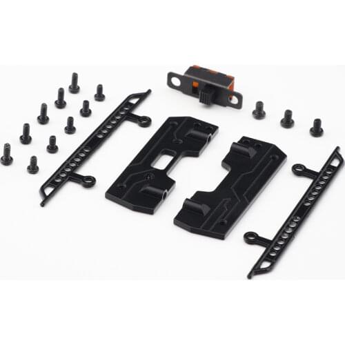 Orlandoo Hunter RC Model A03 Defender 1:32 metal side pedal with switch fixed position