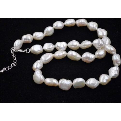 Baroque 9-10mm cultured freshwater pearl necklace