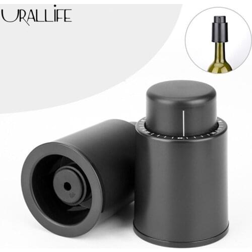 Sunshine xiaomi Plastic Vacuum Wine Bottle Stopper with Date Mark Sealed Storage Vacuum Memory Wine Stopper Wine Corks Mini