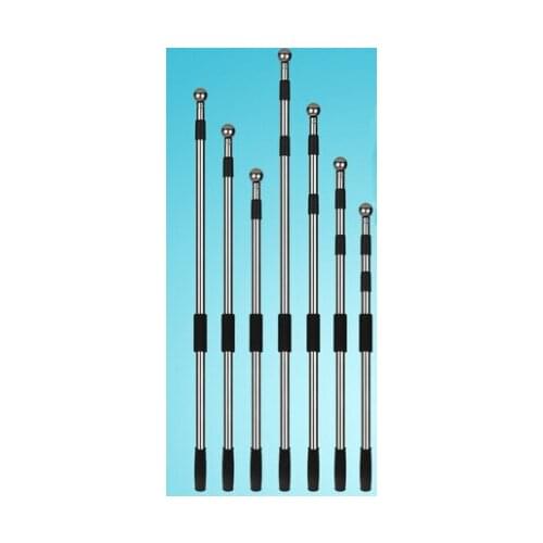 Stainless handrail flagpole