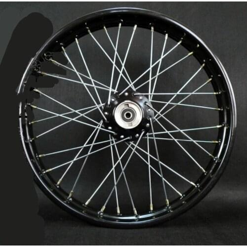 Sales Retro Modified Motorcycle Wheel Hub Disc Brake Front Wheel Hub 185-19 Black