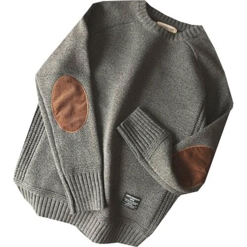 SHENGMEIYU Men's Knitted Pullovers
