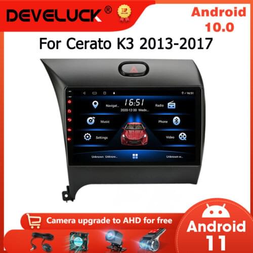 Srnubi 9" Android 10 2 din Car Radio Multimedia Video Player Navigation GPS DVD For Kia K3 Cerato Forte 2013 - 2017 3 YD Tuner