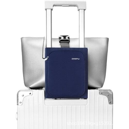 New Creative Suitcase Fixed Bag Women Foldable Travel Bag Luggage Organizer Duffel Bags Belt Portable Men Travel Accessories