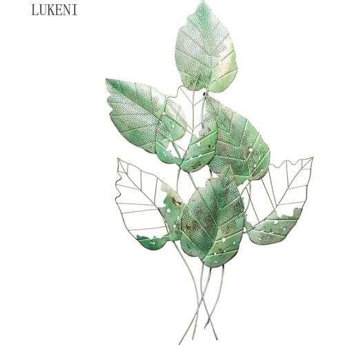 Light Luxury Wall Creative Decoration Pendant Metal Wall Hanging Nordic Wrought Iron Background Wall Decoration Ornaments