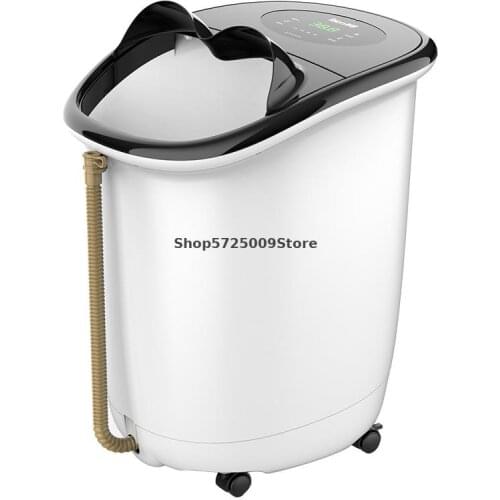 Foot Bath Full Automatic Foot Wash Basin Electric Massage Heating Foot Bath Bucket Deep Bucket Over Calf Household Cons