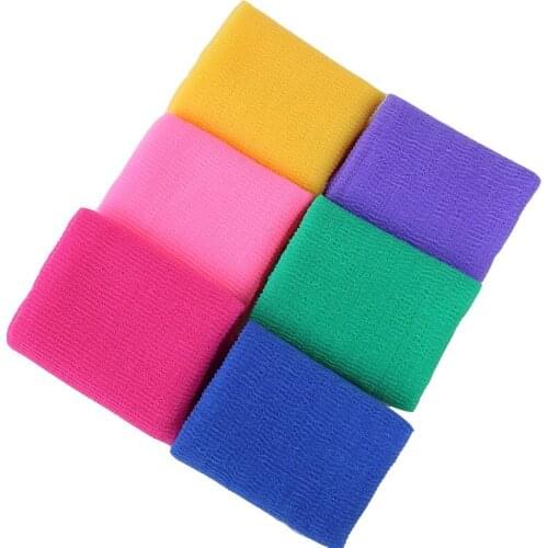 1Pcs Bath towel Shower Bath Brushes, Sponges Scrubbers Body Washing Clean Exfoliate Puff Scrubbing Towel Wash Cleaning Tool