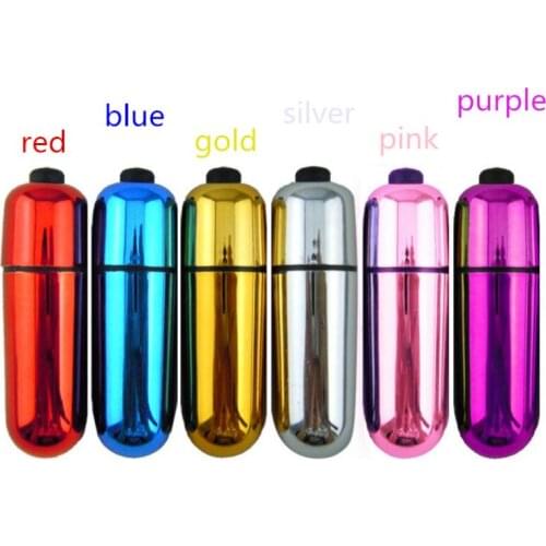 50 pcs/lot Random Color Wireless Mini Bullet Massager Vibrator Vagina Anal Vibrators Adult Sex Toys Products ZD0114