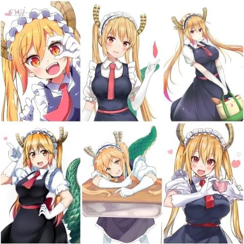 Anime Posters Miss Kobayashis Dragon Maid Canvas Painting Thor Wall Decor Poster Wall Art Photos for Childrens Room Decoration