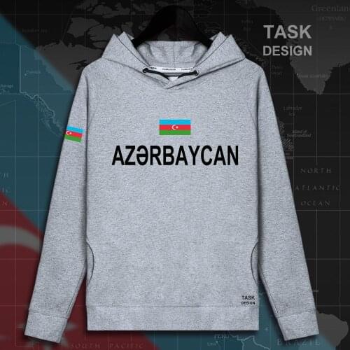 Azerbaijan Azerbaijani AZE mens hoodie pullovers hoodies men sweatshirt new streetwear clothing Sportswear tracksuit nation 01
