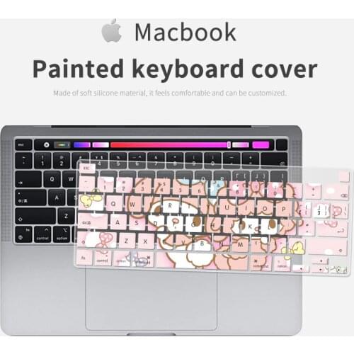Keyboard Cover Skin Silicone Keyboard Skin for Macbook Air Macbook Pro 13 15 16 17 A2179 A2251 A2338 A2141 Keyboard Accessories