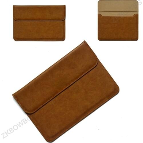 PU Leather Laptop Sleeve Cover for Microsoft Surface Go2 Pro X 7 6 5 4 3 10'' Tablet PC Magnetic Liner Bag Business Pouch Case